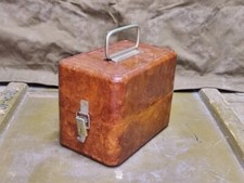 Soviet Bakelite Box.USSR Bakelite Ammo Box Vintage Military DP-24 Storage Box picture