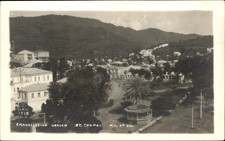 St Thomas Virgin Islds Emancipation Garden c1918-30 Real Photo Vintage Postcard picture