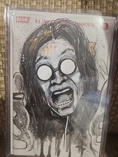1 /1 Sketch Cover By Nate Madeit Of Ozzi Osborne  Coa On Stuff Of Ntmares picture
