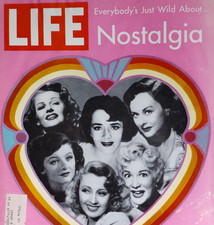 Vintage Retro 1971 Ad Life Cover 2/19/71 Everybody's Wild About Nostalgia Stars picture