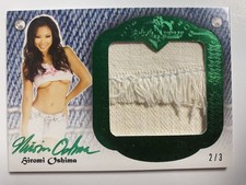 HIROMI OSHIMA : BENCHWARMER - DAIZY DUKES = AUTOGRAPH & SWATCH Card ( 2/3 ) picture