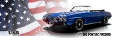 1969 PONTIAC FIREBIRD     Metal Sign 6