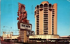 1969 The Sands Hotel Las Vegas NV Dean Martin Count Basie Postcard picture