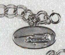 Sweetheart Jewelry Bracelet - Chook Helicopter on double link silver chain 2874 picture