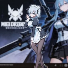 Anime Arknights:Endfield Snowshine Acrylic Stand Figure toy 10cm 6pcs/set picture