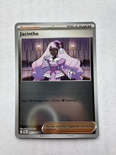 Pokemon TCG Jacinthe 075/088 POR EN Holo Supporter Trainer Single Card picture