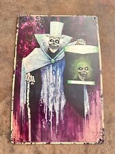 Disney Hatbox Ghost Wall Decoration - Haunted Mansion - Metal picture