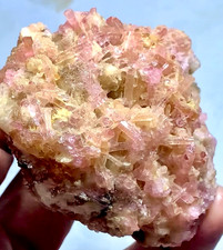 615 Carats Pink Tourmaline Crystal Bunch Specimen from Afghanistan picture