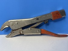 Vintage Leverage Tools Inc. Model #10 Lever Wrench Locking Pliers  Made in USA picture