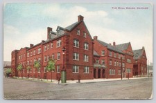 Hull House Chicago Postcard V. O. Hammon Publishing Co. Early 1900s Architecture picture