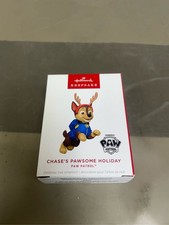 Hallmark Keepsake Christmas Ornament, Paw Patrol Chase's Pawsome Holiday picture