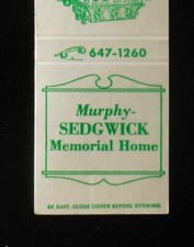 1970s Murphy-Sedgwick Memorial Funeral Home Ralph & Richard Canton IL Fulton Co picture