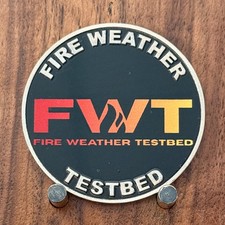 NOAA Fire Weather Testbed FWT Challenge Coin  W#14 picture