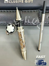 New Montblanc Rudyard Kipling Wolf Head Limited Edition Luxury Rollerball Fast picture