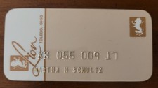 Vintage The Lion Department Store Credit Charge Card picture