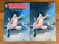 VAMPIRELLA 25th ANNIVERSARY SPECIAL #1 VIRGIN & STANDARD COVER 1996 Frazetta NM picture
