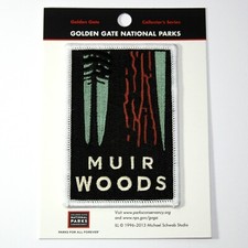 Official Muir Woods National Monument Souvenir Patch California Park Redwoods picture