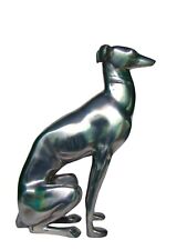 Aluminium LARGE GREYHOUND Whippet Sculpture STATUE 20 inches picture
