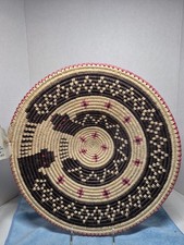 Lorraine Black NAVAJO BASKET Rattlesnake 15