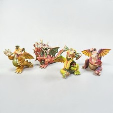 Mood Dragons Limited Edition Figurines Set of 4 Huffy Happy Flirty Cocky TFM picture