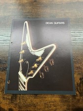 Vintage Dean Guitars Color Catalog Advertisement Catalog picture