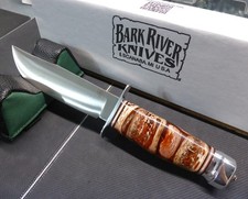 Bark River 1909 Michigan Bowie 7'' Blade  KUDU  HANDLE  1st Production Run  NIB picture