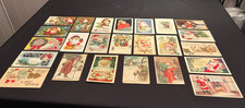 Lot of 24 ~ Antique~SANTA CLAUS~Christmas Postcards~Great Variety~Vintage picture