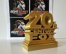 20th Century Fox 3D printed Logo Sign Wall Desk Shelf Art picture