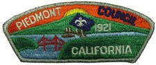 Piedmont (CA) Council CA 1921 California CSP SAP SMY Bdr (VA5373) picture