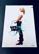 Young Taylor Swift Early Career, Cowboy Boots Vtg Promo Print Ad/Mini Poster picture