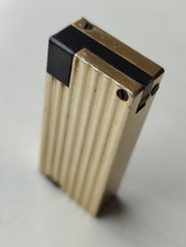Vintage Benlow Golmet Petrol Lighter Luxury Aluminium Smoking Accessories  picture