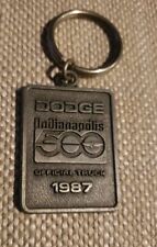 Vintage Dodge Ram Tough Indianapolis 500 official Truck Key Fob Fast SHIPPING  picture