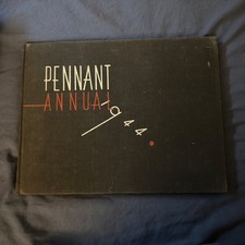 Vintage 1944 Elkhart High School Indiana Yearbook picture
