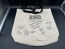 National Quartet Convention Signed Bag The Mckameys Peg And Many Others Gospel  picture