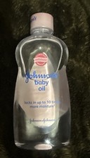Vintage Johnson's Baby Oil 14 fl oz FACTORY SEALED ( OLD FORMULA) picture