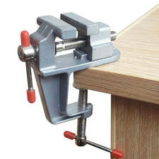 Mini Table Clamp Bench Vise Small Jewelers Hobby Craft DIY Aluminum Vice Tool picture
