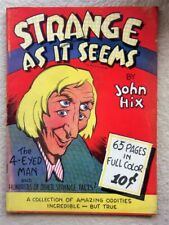 SINGLE SERIES #9 STRANGE AS IT SEEMS 1939 VERY FINE+ THE FOUR EYED MAN picture