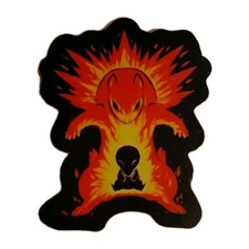 Pokemon Cyndaquil & Typhlosion Explosion Within Neon Sticker Waterproof Decal picture