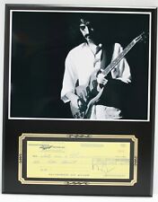 Frank Zappa Reproduction Signed Check Display  picture