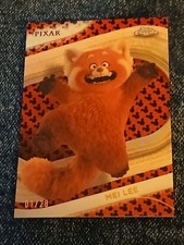 2025 Topps Chrome Disney Mei Lee Variation Mickey Mouse Refractor 1/28 Rare picture