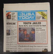 USA Today 2015 Replica Back To The Future Front Page Newspaper - Complete picture