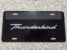 Ford Thunderbird Plate metal novelty vanity plate picture