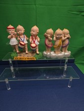 These Spirit Of The Kewpies Angelic Trio Jesco Kewpie 2 Figurines 1998 1999  picture