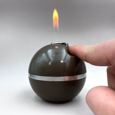 VERY RARE USSR Soviet VATRA-901 Atomic Age Space Age Spherical Gas Lighter picture