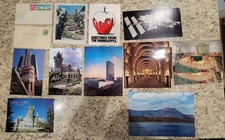 Lot of 25 Miscellaneous, Giant and Oversized Postcards Natives Autumn Space picture