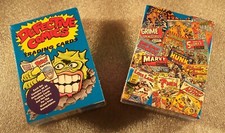 DEFECTIVE COMICS - complete set parody trading cards SEALED picture
