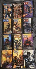 Marvel Ultimate Lot-11 TPBs 1 OHC -Ultimates, Ultimate Power, Ultimate X-Men VG picture