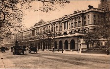 Tuck's Vintage Postcard - London England Somerset House Street View Buggies picture