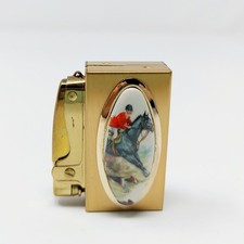 Vintage Equestrian Horse Town & Country Hunting Lighter VERY RARE HTF picture
