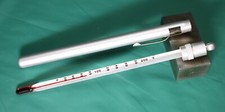 Fisherbrand Pocket Thermometer 0-220F Metal Tube New NOS Vintage #15-021D #956 picture